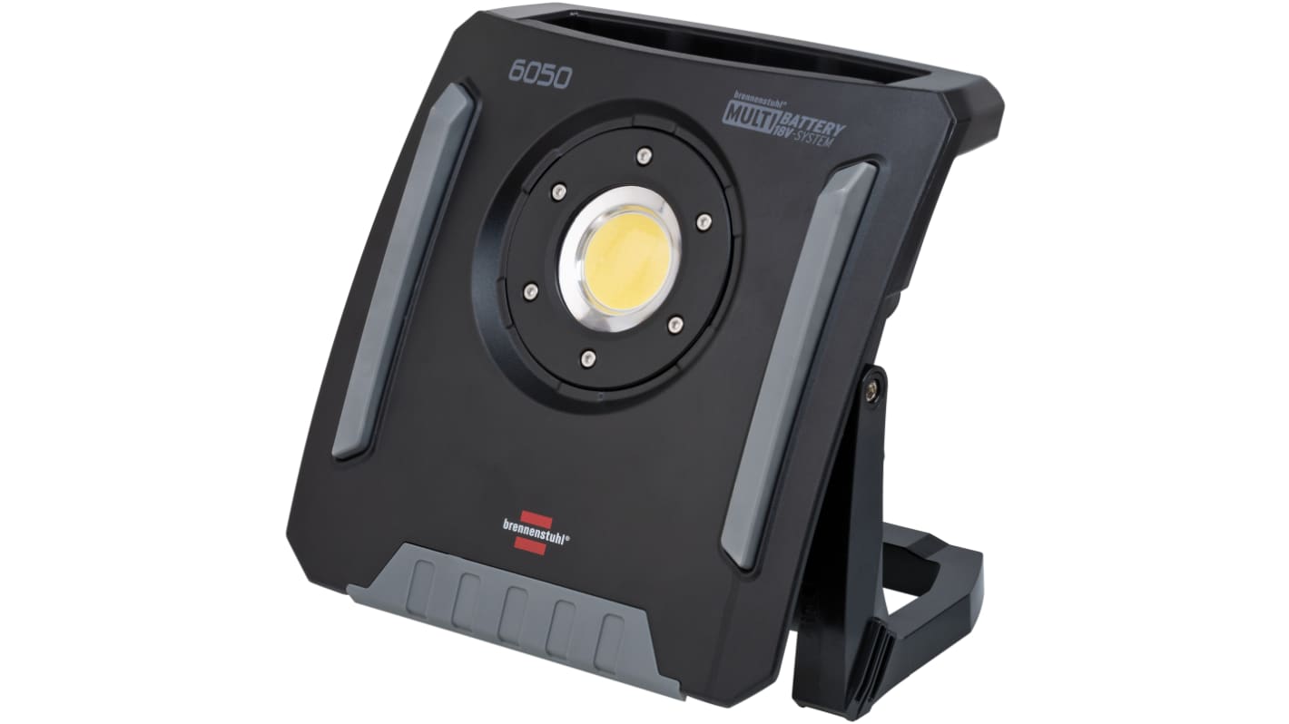 brennenstuhl Rechargeable LED Work Light, 6200 lumens, CEE Plug, 100→240 V, IP65