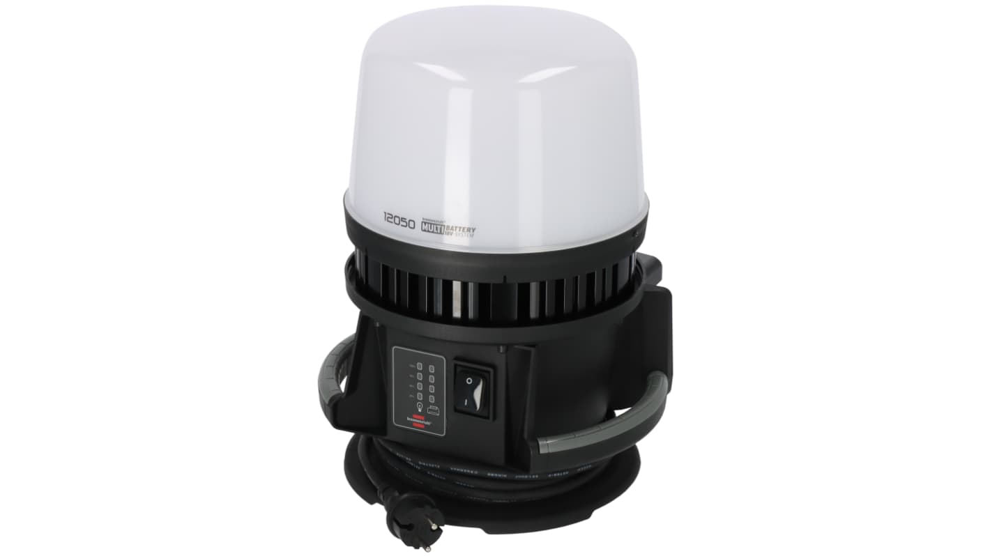 brennenstuhl Rechargeable LED Work Light, 12000 lumens, 240 V, IP54