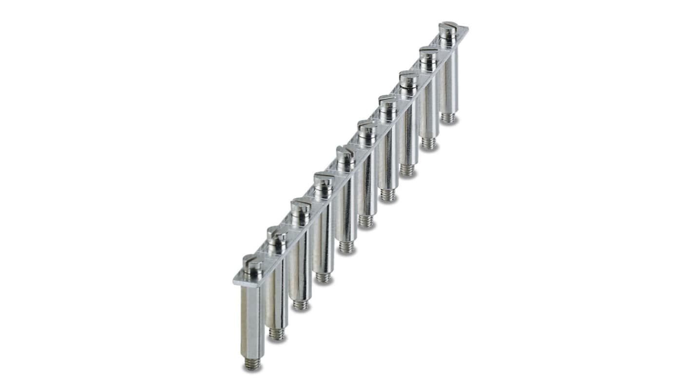 Phoenix Contact FB 10-13 Series Screw Bridge for Use with DIN Rail Terminal Blocks