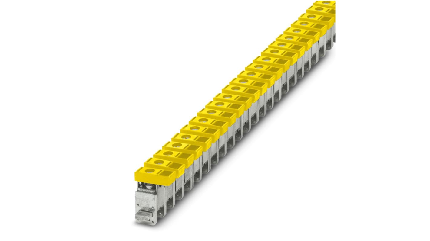 Phoenix Contact 3063002 AKG 35 YE Series Yellow, 35mm², 1-Level, Screw Termination
