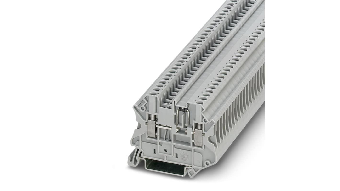 Phoenix Contact 3064137 UT 2.5-MTD-DIO/L-R Series Grey, 2.5mm², 1-Level, Screw Termination