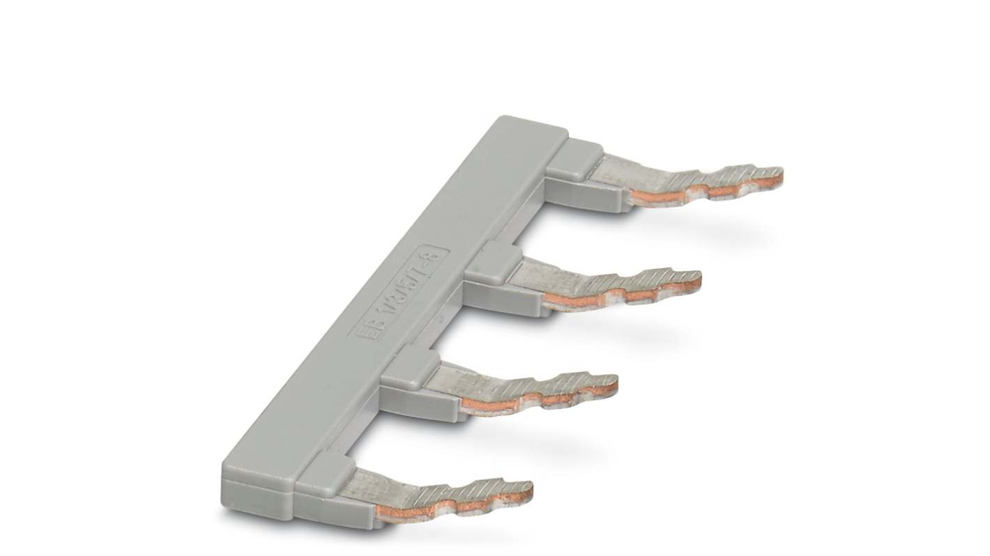Phoenix Contact EB 1/3/5/7-8 Series Insertion Bridge for Use with DIN Rail Terminal Blocks
