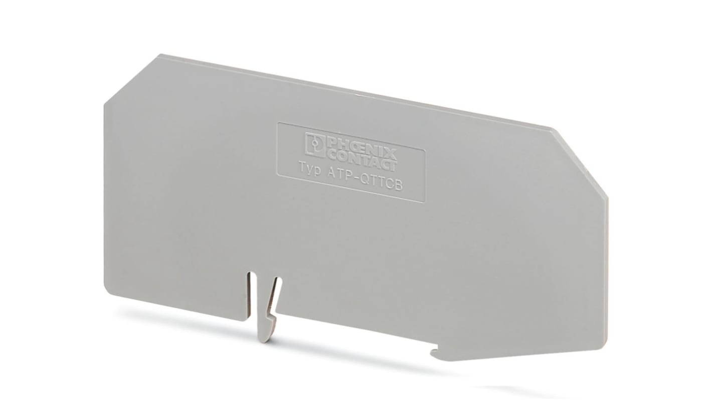Phoenix Contact ATP-QTTCB Series Partition Plate for Use with DIN Rail Terminal Blocks