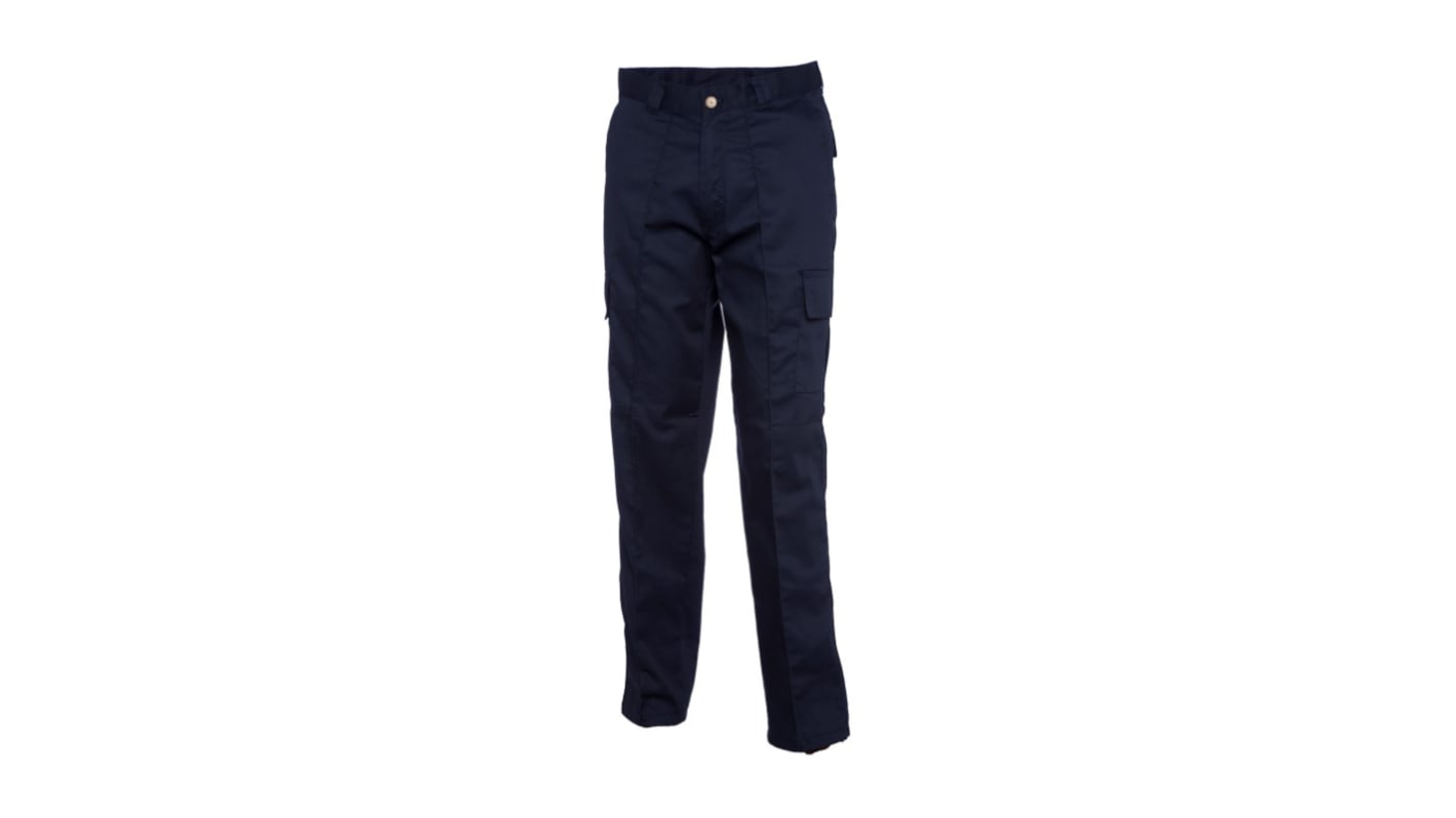 Uneek UC902 Herren Hose Cargohose, 35 % Baumwolle, 65 % Polyester Marineblau, Größe 96.5cm / 38Zoll x 33Zoll