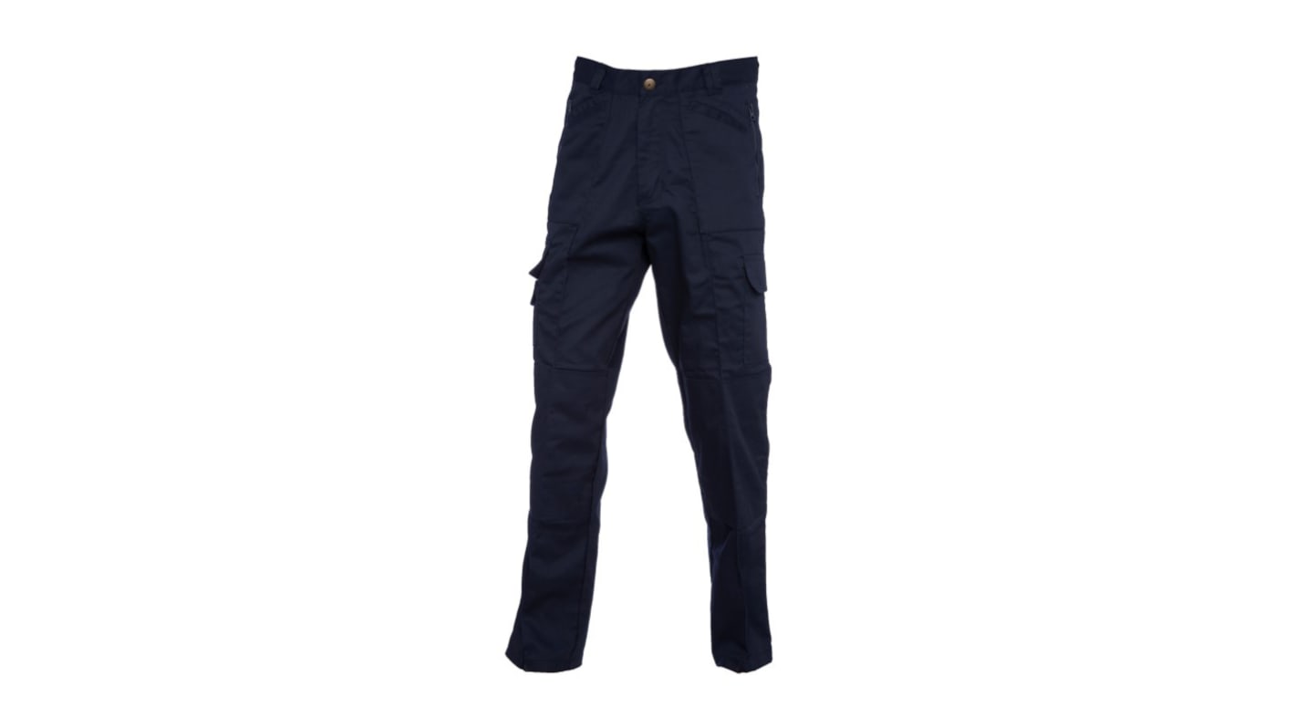 Uneek UC903 Navy Men's 35% Cotton, 65% Polyester Trousers 44in, 112cm Waist