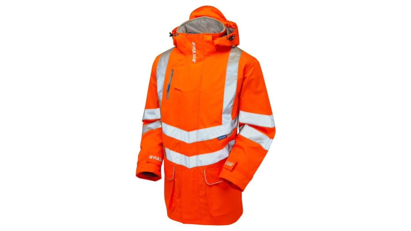 PULSAR PR502 Orange Hi Vis Jacket, 3XL