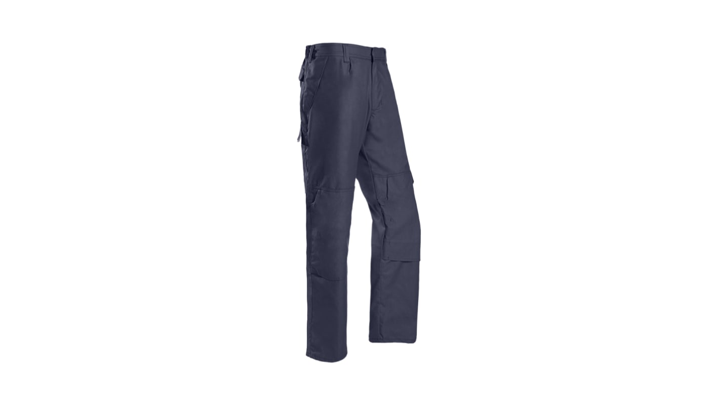 Sioen 021VN Navy 1% AST, 45% TencelTM Lyocell, 54% Modacrylic Arc Flash Protection Trousers 36in, 90 to 94cm Waist