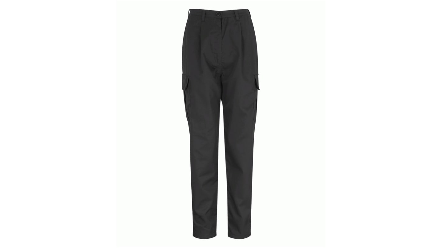 Pantaloni PC245LCTR Nero 35% cotone, 65% poliestere taglia 18, lunghezza 29poll 36poll 91.5cm