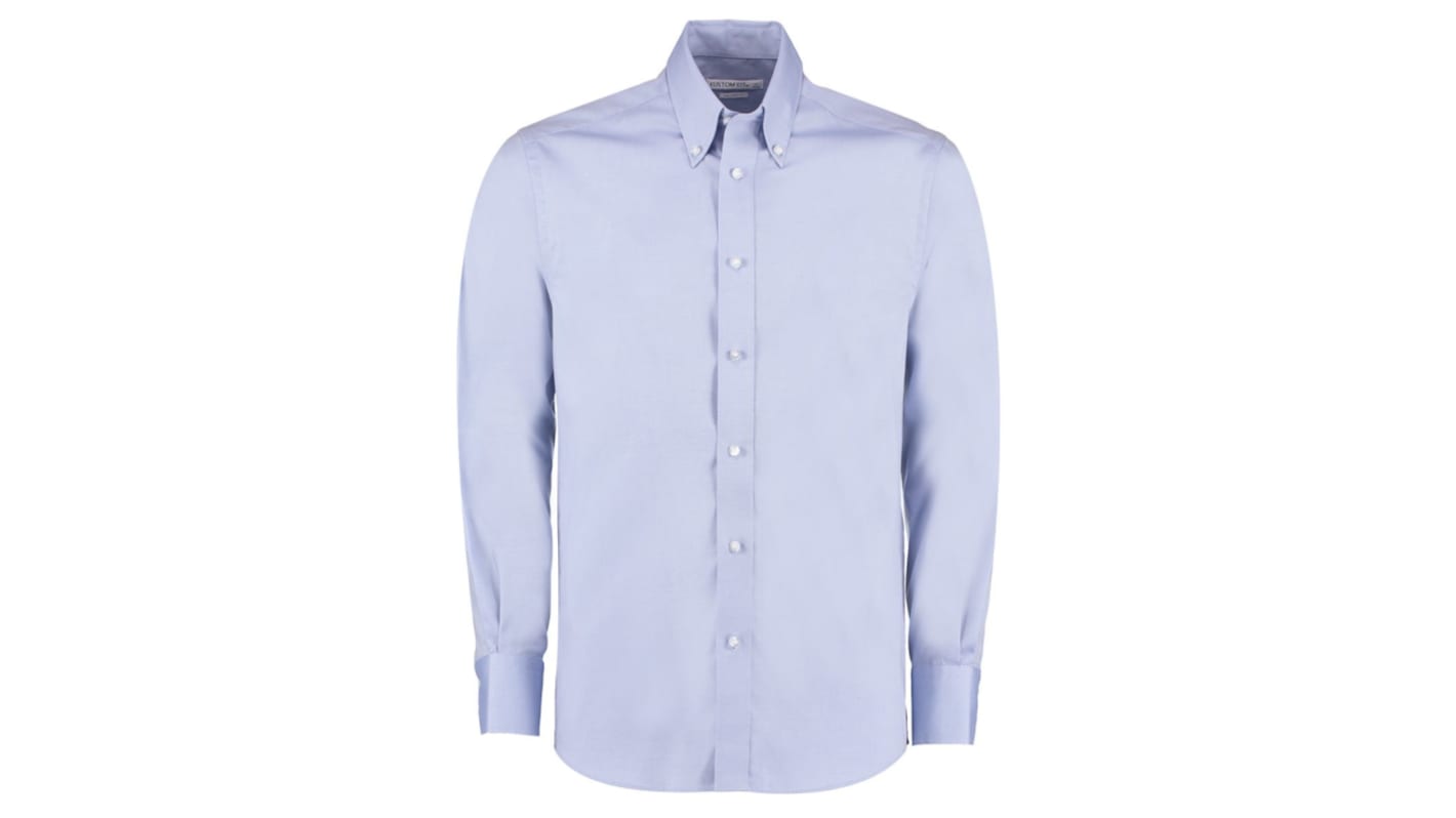 Kustom Kit KK188 Light Blue Cotton, Polyester Shirt