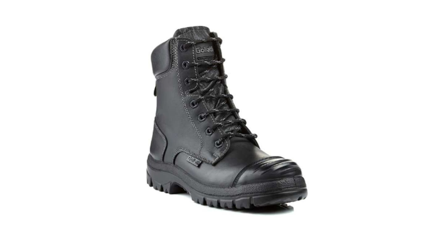 Goliath SDR15CSI Black Steel Toe Capped Safety Boot, UK 12, EU 47