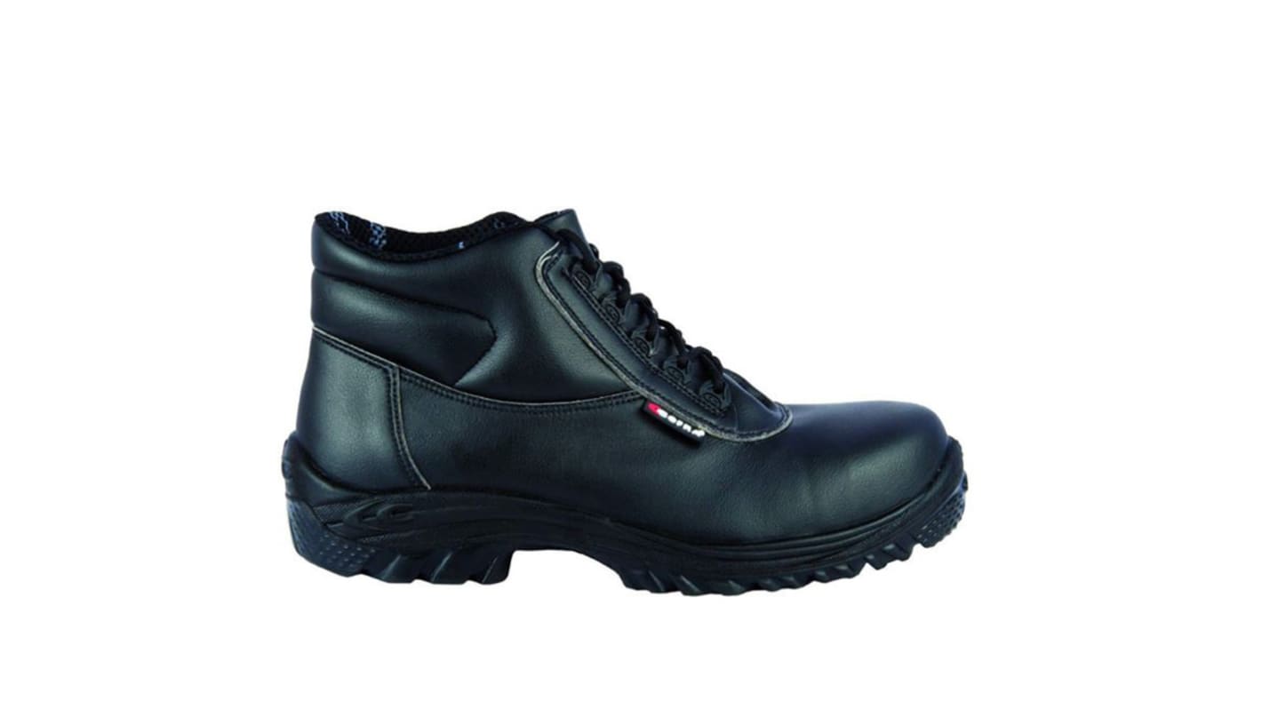 Cofra ETHYL BLACK S3 SRC Black Non Metallic Toe Capped Safety Boots, UK 6, EU 39