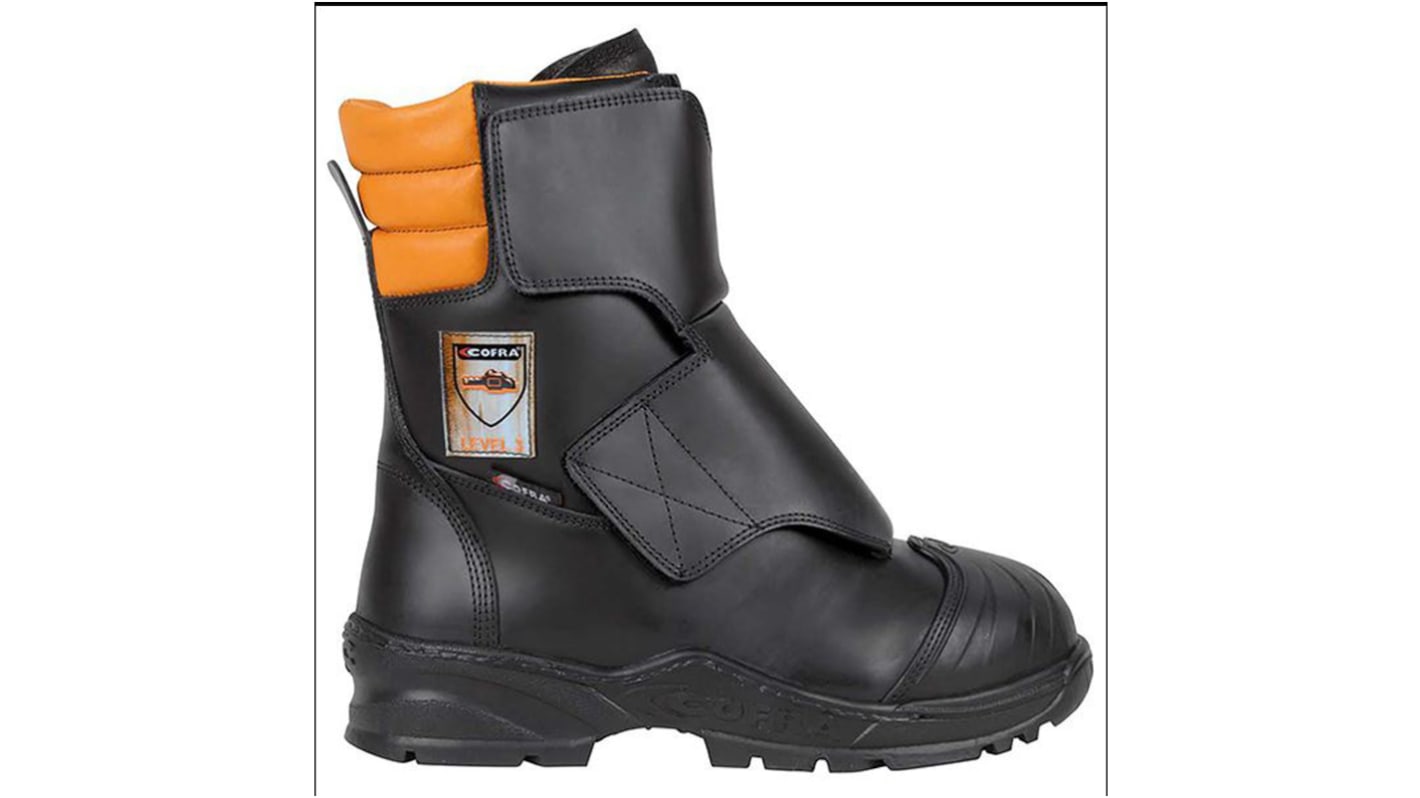 Cofra STRONG Black Steel Toe Capped Safety Boots, UK 10, EU 44