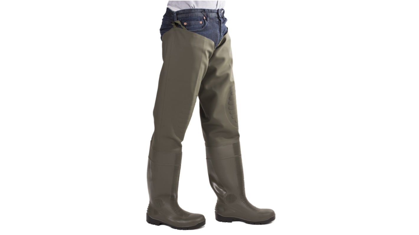 Dickies 安全靴, 钢包头, 绿色, 欧码45, AS1003TW Forth系列