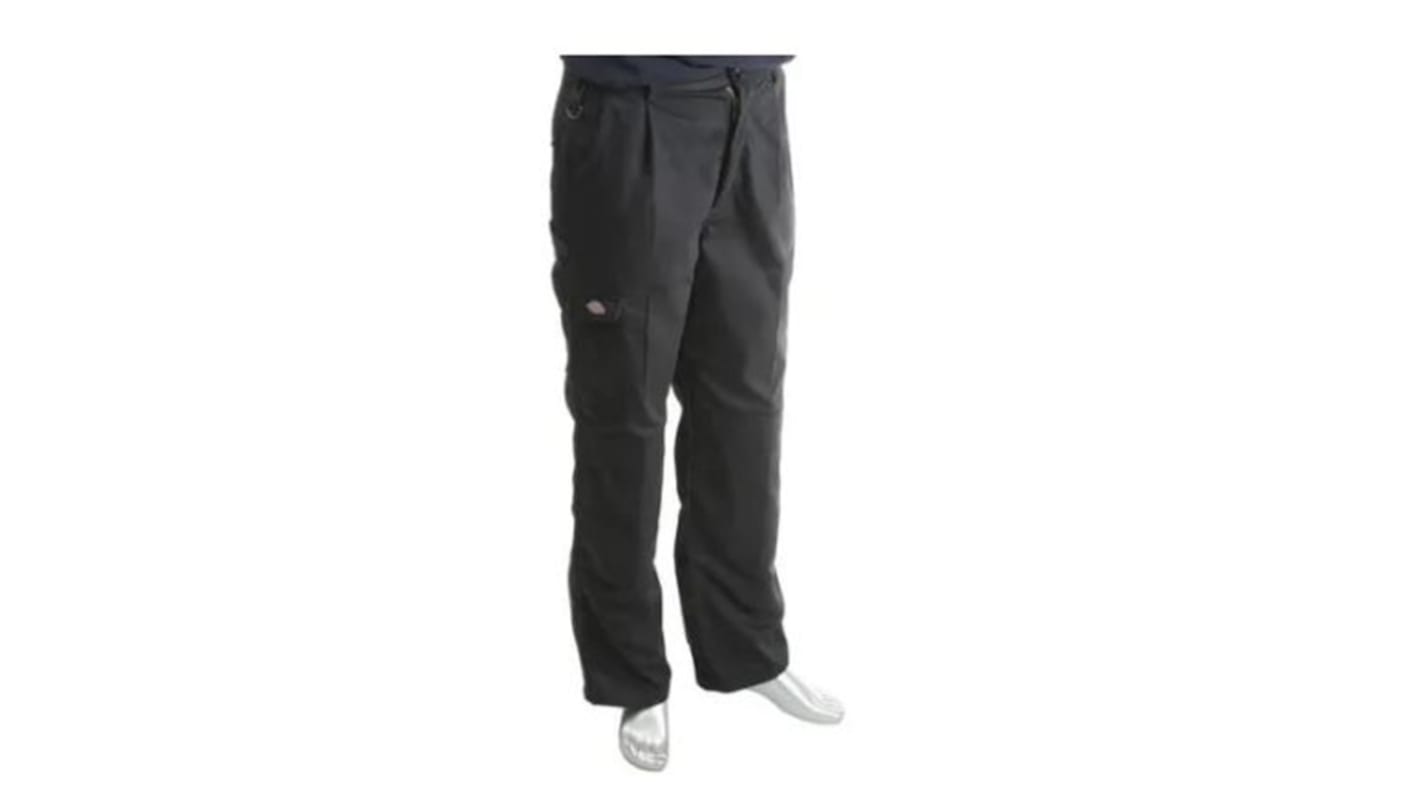 Dickies Super Work Black Men's 35% Cotton, 65% Polyester Work Trousers 32in, 81cm Waist