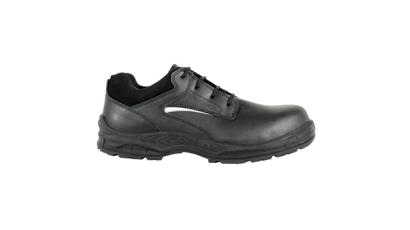 Cofra PRESTON Black Composite Toe Capped Safety Shoes, UK 11, EU 46