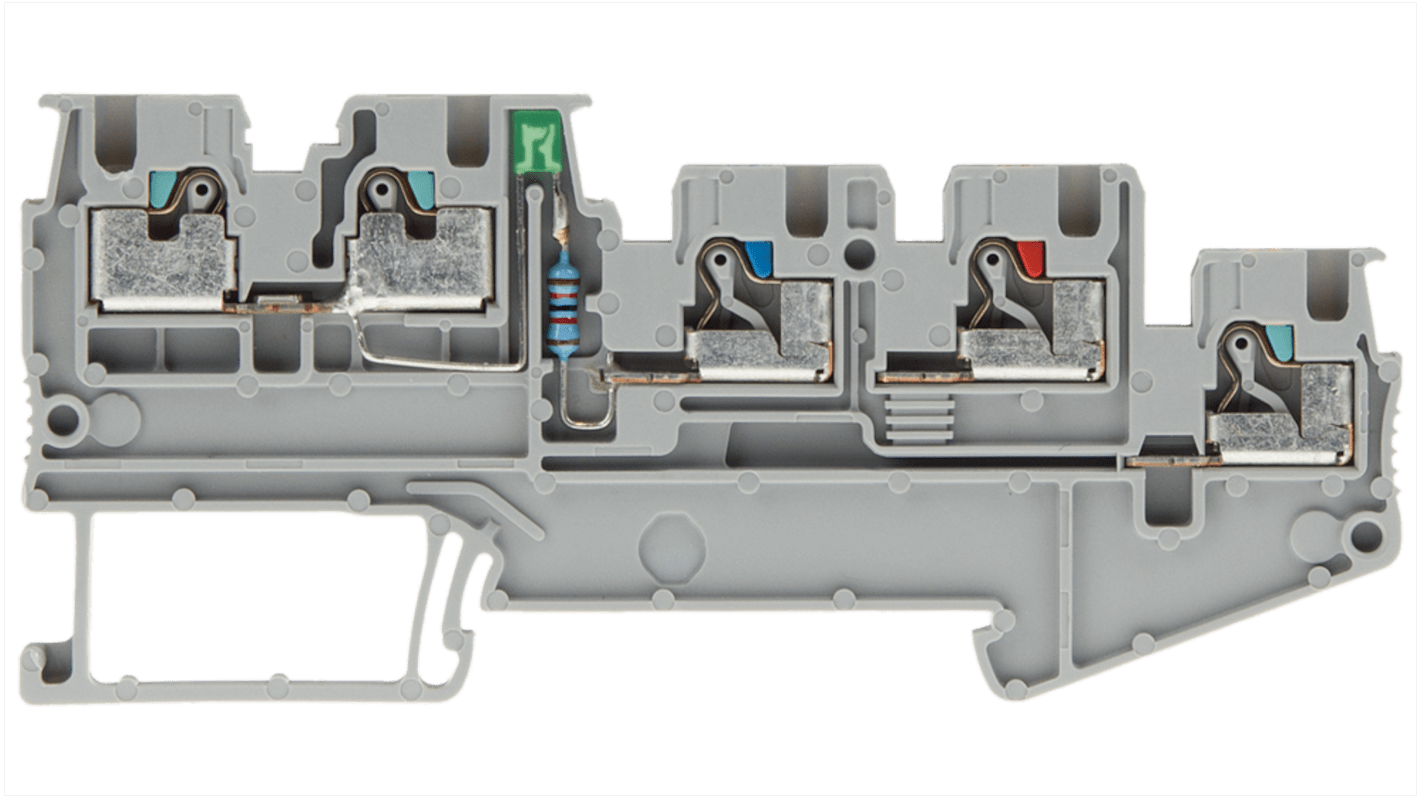 Siemens Sentron Series Terminal Plug, 5-Way, 13.5A, 1.5 mm2 Wire, Clamp Termination