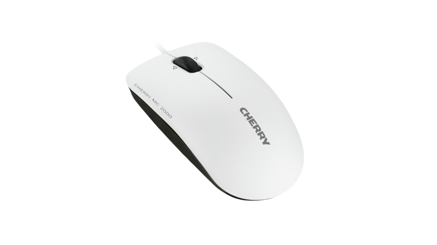Cherry MC 2000 3 Button Wired Optical Mouse Black