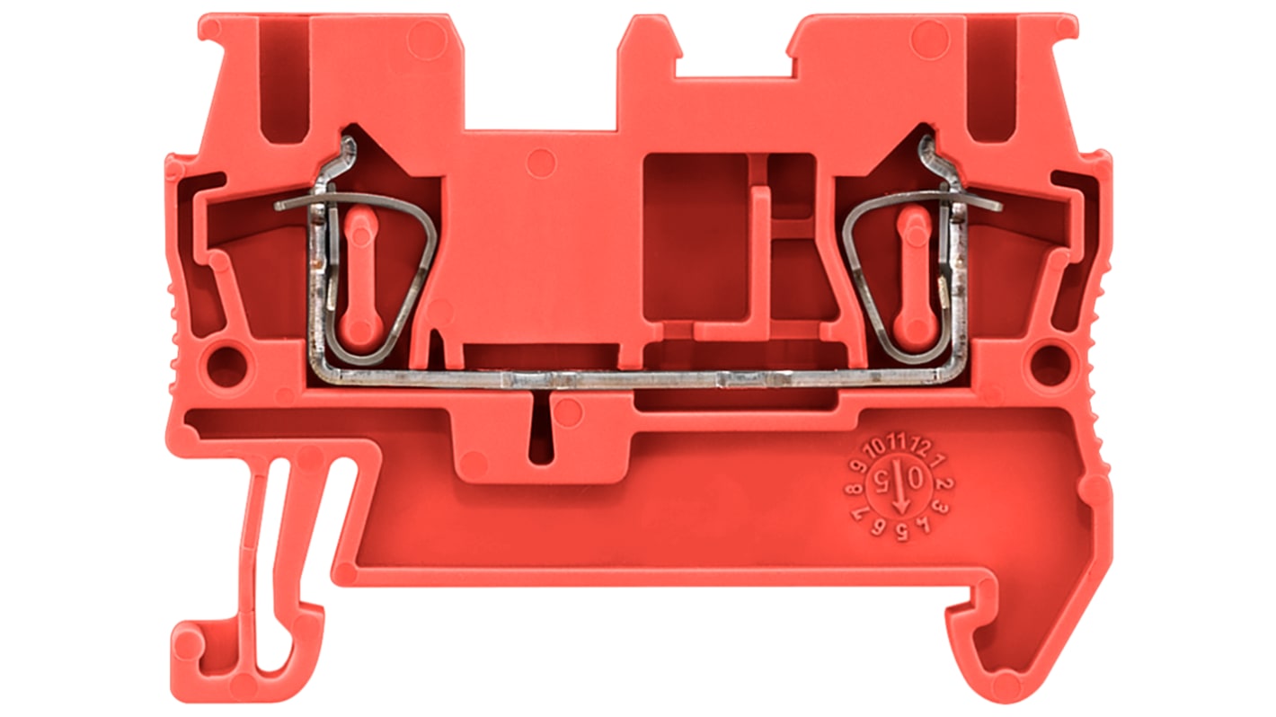 Siemens 8WH2000-0AF02 8WH Series Red, 2.5mm², 1-Level, Spring Termination, CSA