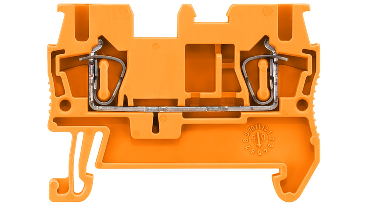Siemens 8WH2000-0AF04 8WH Series Orange, 2.5mm², 1-Level, Spring Termination, CSA
