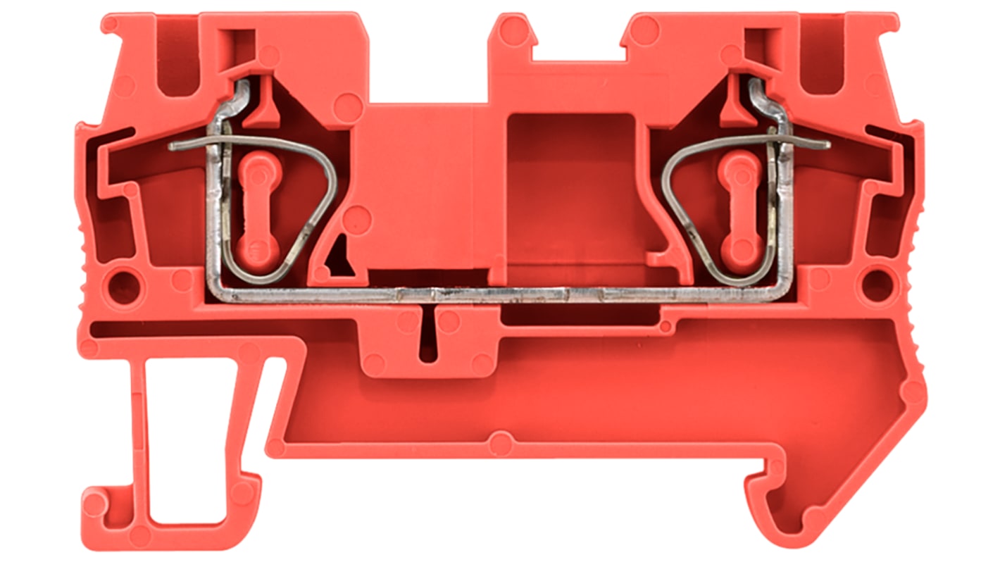 Siemens 8WH2000-0AG02 8WH Series Red, 4mm², 1-Level, Spring Termination, CSA
