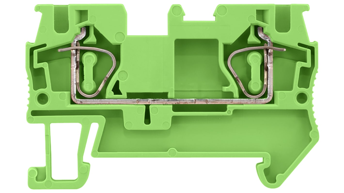 Siemens 8WH2000-0AG03 8WH Series Green, 4mm², 1-Level, Spring Termination, CSA