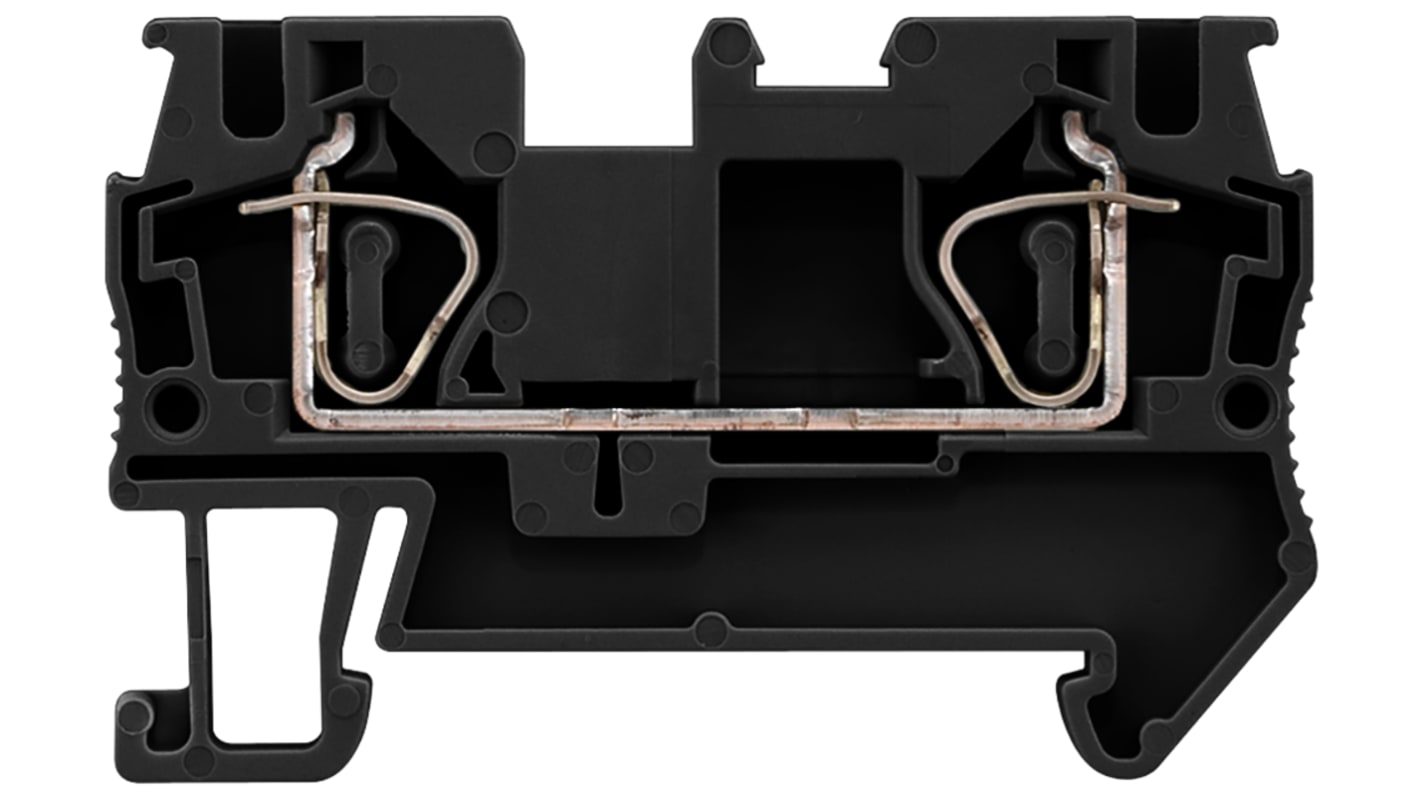 シーメンス 8WH DINレール端子, 12AWG 800 V, スプリング