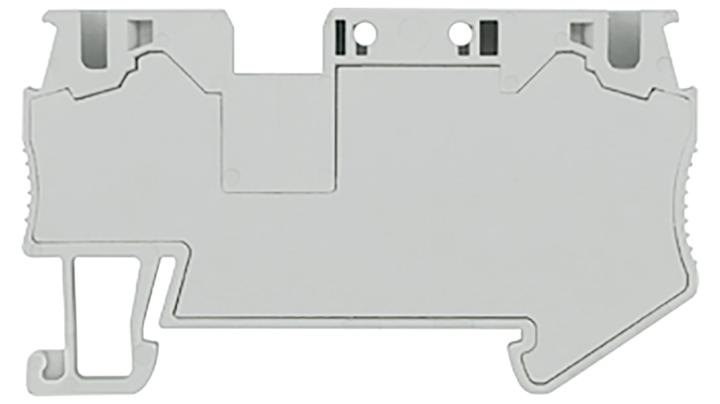 Siemens 8WH2000-6AG00 8WH Series Grey, 4mm², 1-Level, Spring Termination, CSA