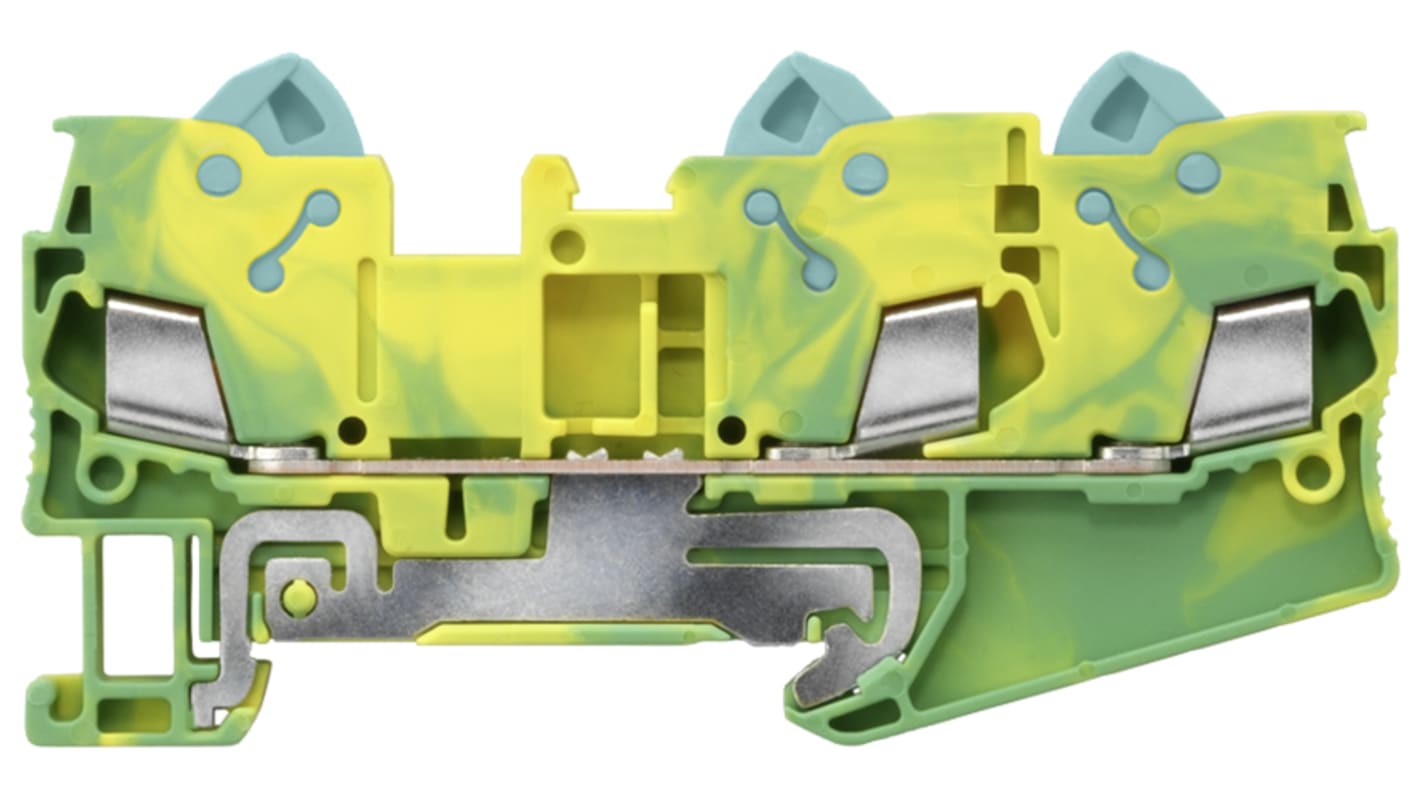 Siemens 8WH3003-0CF07 8WH Series Green, Yellow, 2.5mm², 1-Level, Quick Connect Termination, CSA