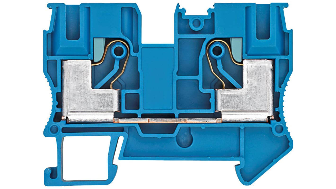 Siemens 8WH6000-0AJ01 8WH Series Blue, 10mm², 1-Level, Plug-In Termination, CSA