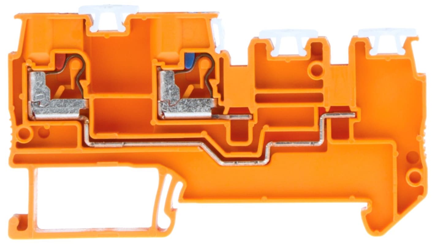 Siemens 8WH6003-0DF04 8WH Series Orange, 2.5mm², 2-Level, Plug-In Termination, CSA