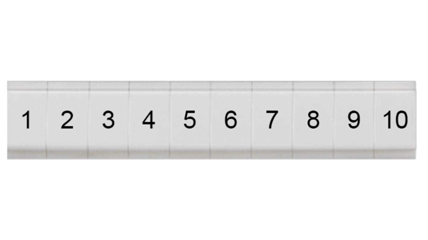 Siemens, 8WH Labeling Plate for use with  for use with Terminal Blocks