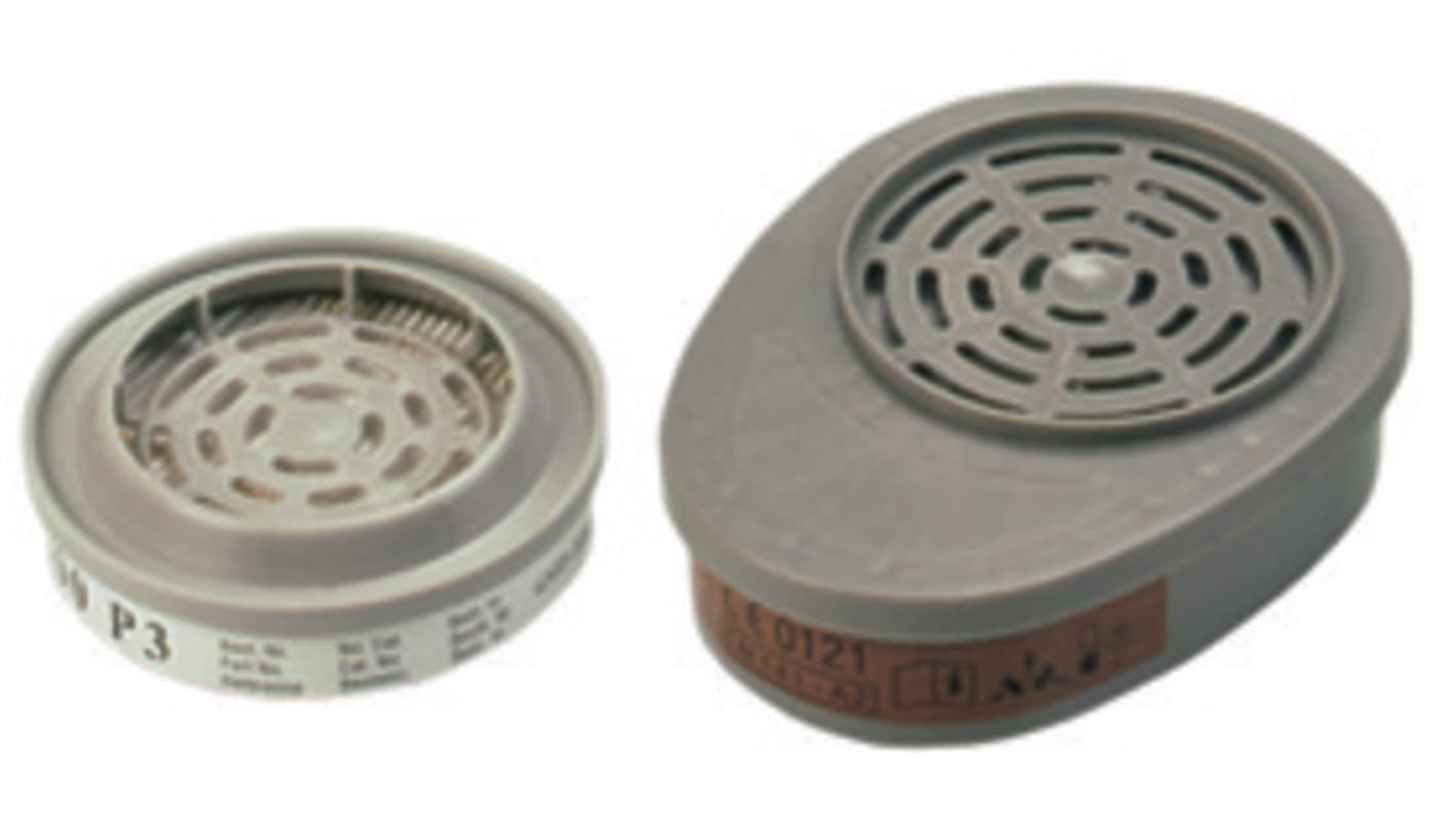 MSA Safety 滤毒盒 灰尘, 用于微粒过滤器滤芯