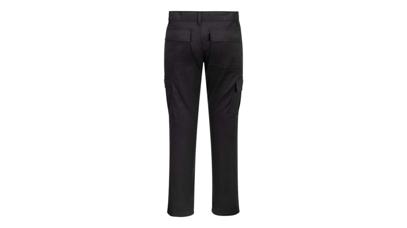 Combat Trouser Stretch Slim Black Regula