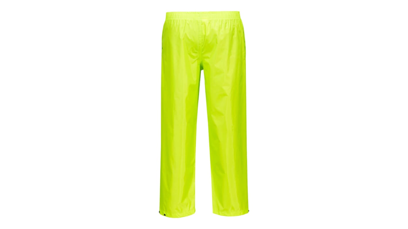 Portwest S441 Unisex Hose Regenhose Gelb Wasserdicht / 31Zoll x 31Zoll