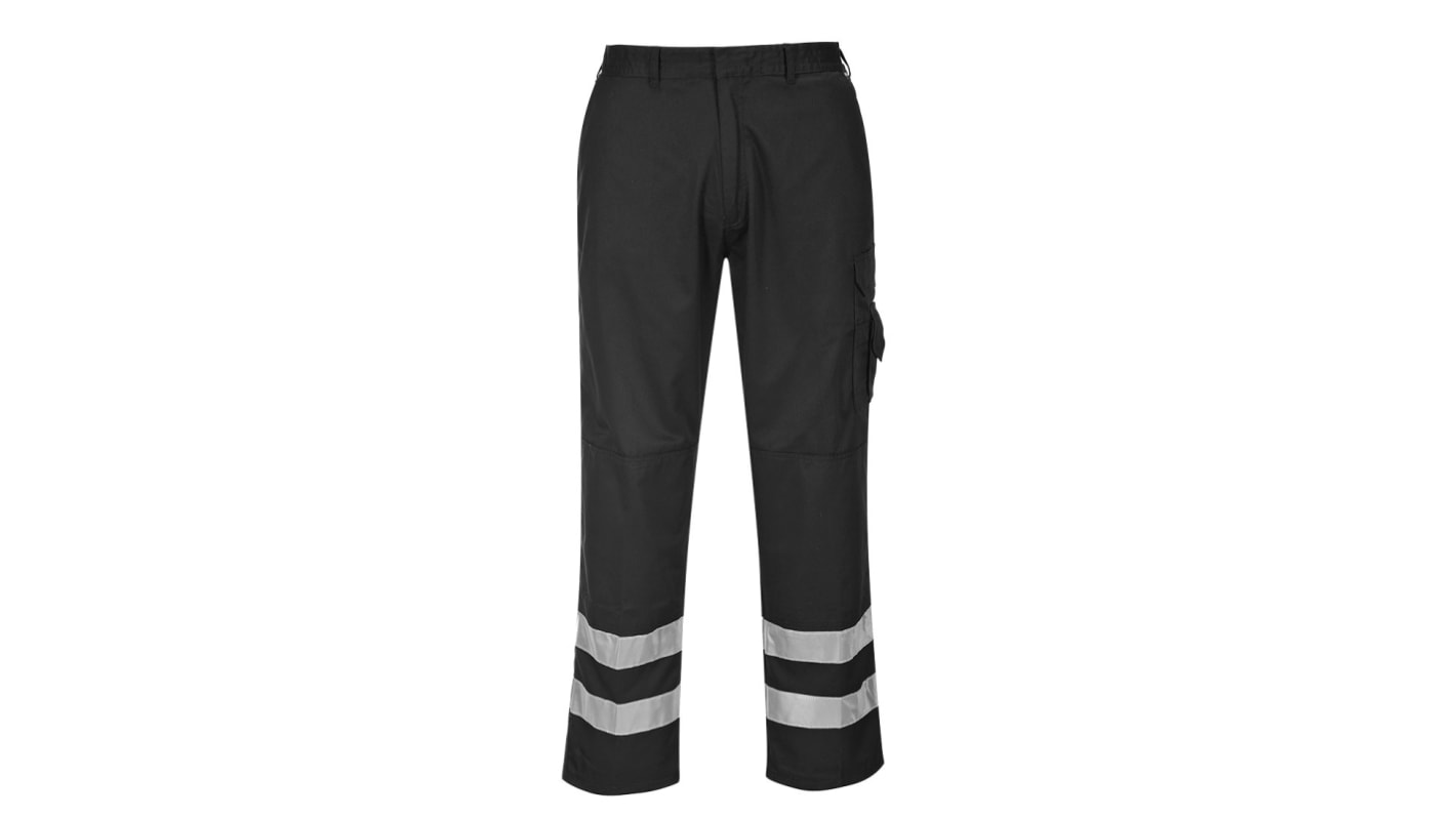 Pantalon haute visibilité Portwest S917NR, taille 40pouce, Bleu marine, Unisexe, Haute visibilité