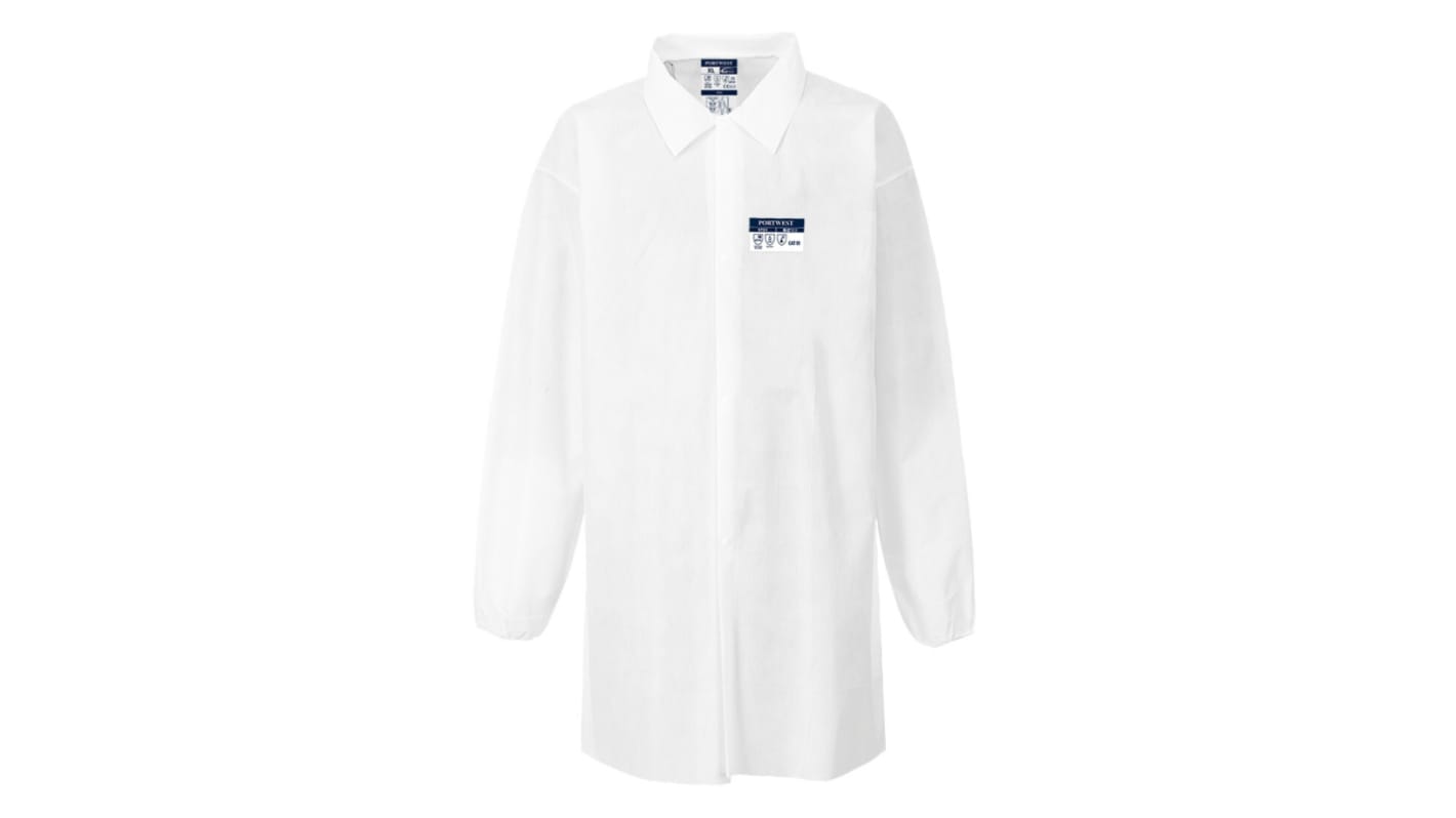 Lab Coat White Disposable Multi-Pro with