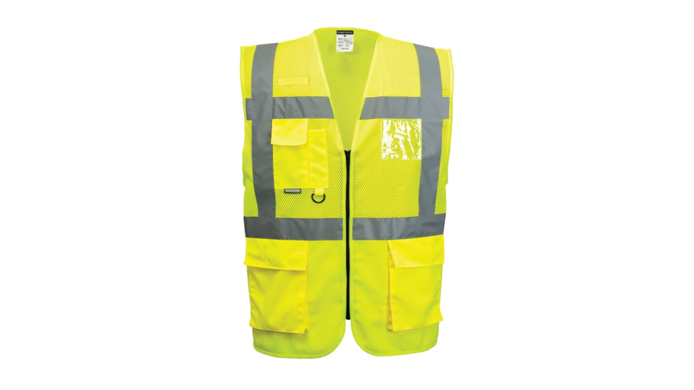 Portwest Yellow Breathable Hi Vis Vest M