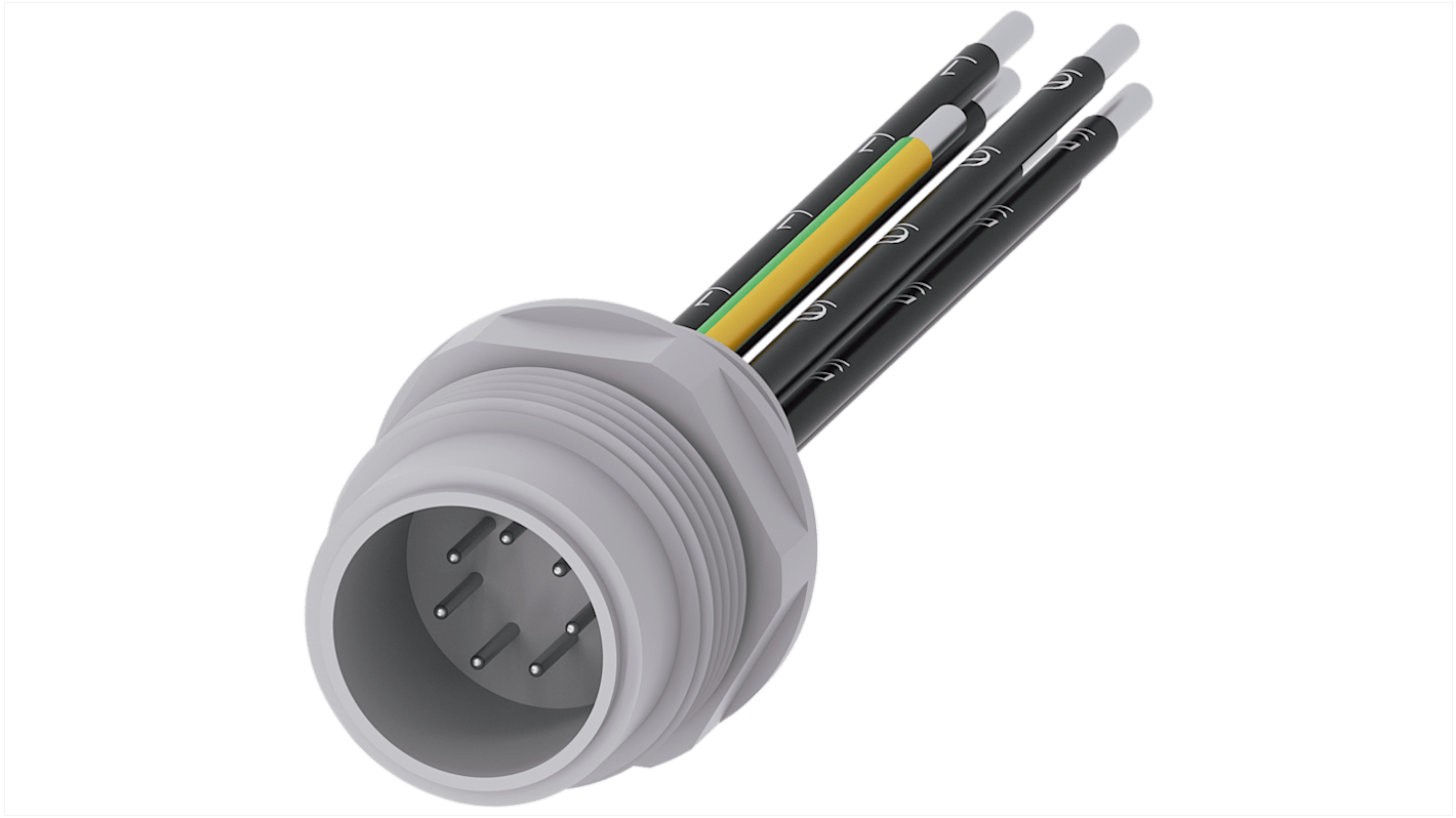 Acc. Connector plug (6+PE) for M20x1.5 f