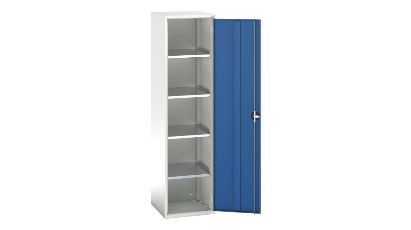 Bott Schrank, Typ Regalschrank,  Bodenmontage, 1 Tür/en, 4 Regal/e, 0 Schublade/n,  Verriegelbar, Stahlblech