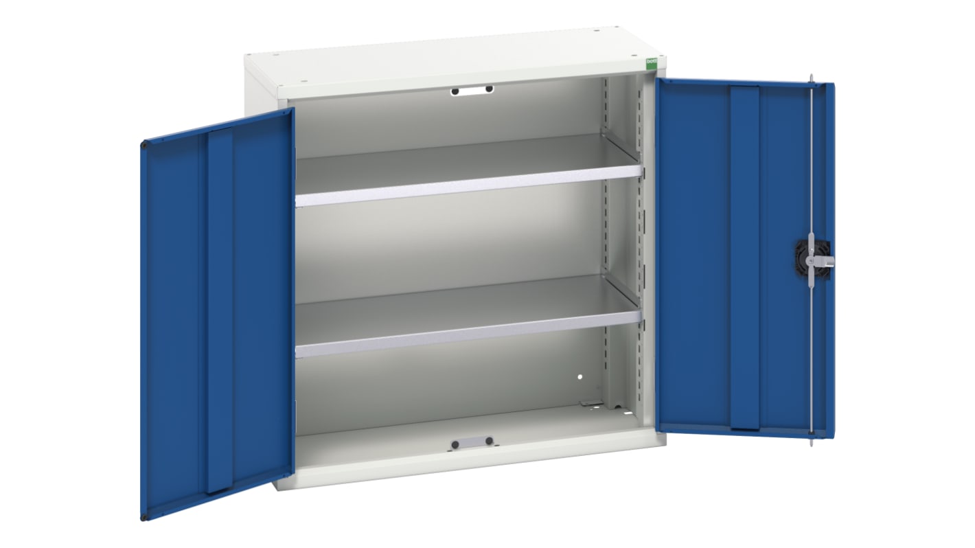 Bott 2 Door, 0 Drawer Sheet Steel Floor Standing Cupboard, 800 x 350 x 800mm