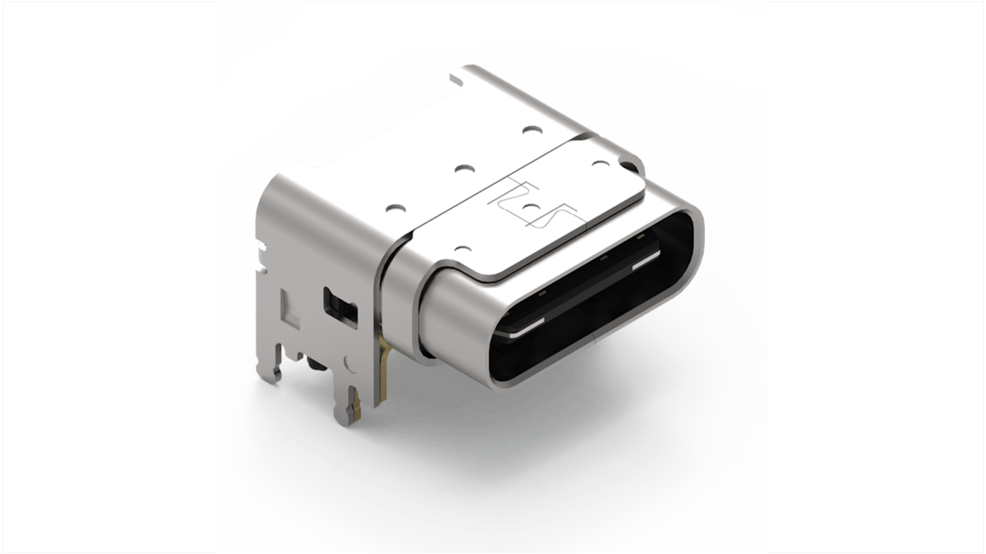 Wurth Elektronik Type-Type C USB 3.1 USBコネクタ Type-C, レセプタクル, プラグイン