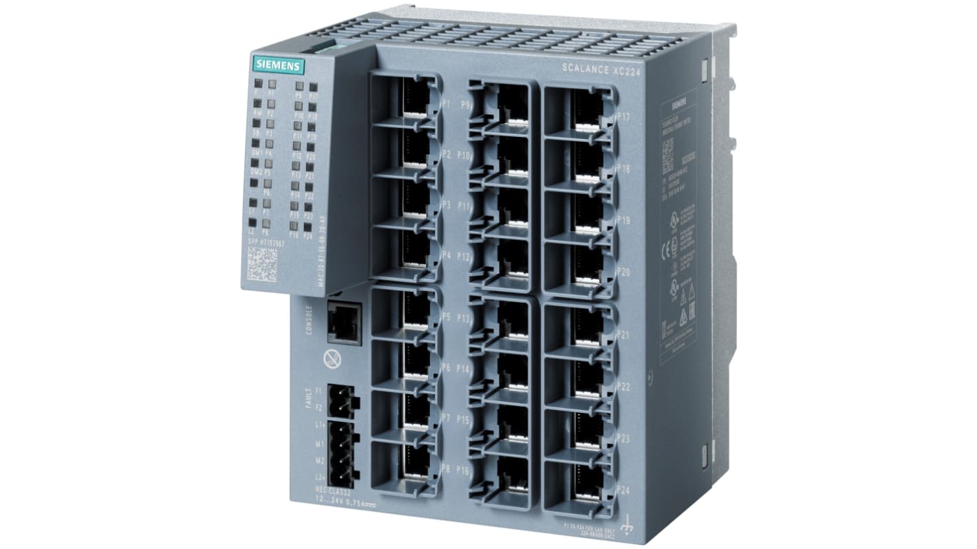 Siemens 25口管理型网络交换机, 斯卡兰斯XC224