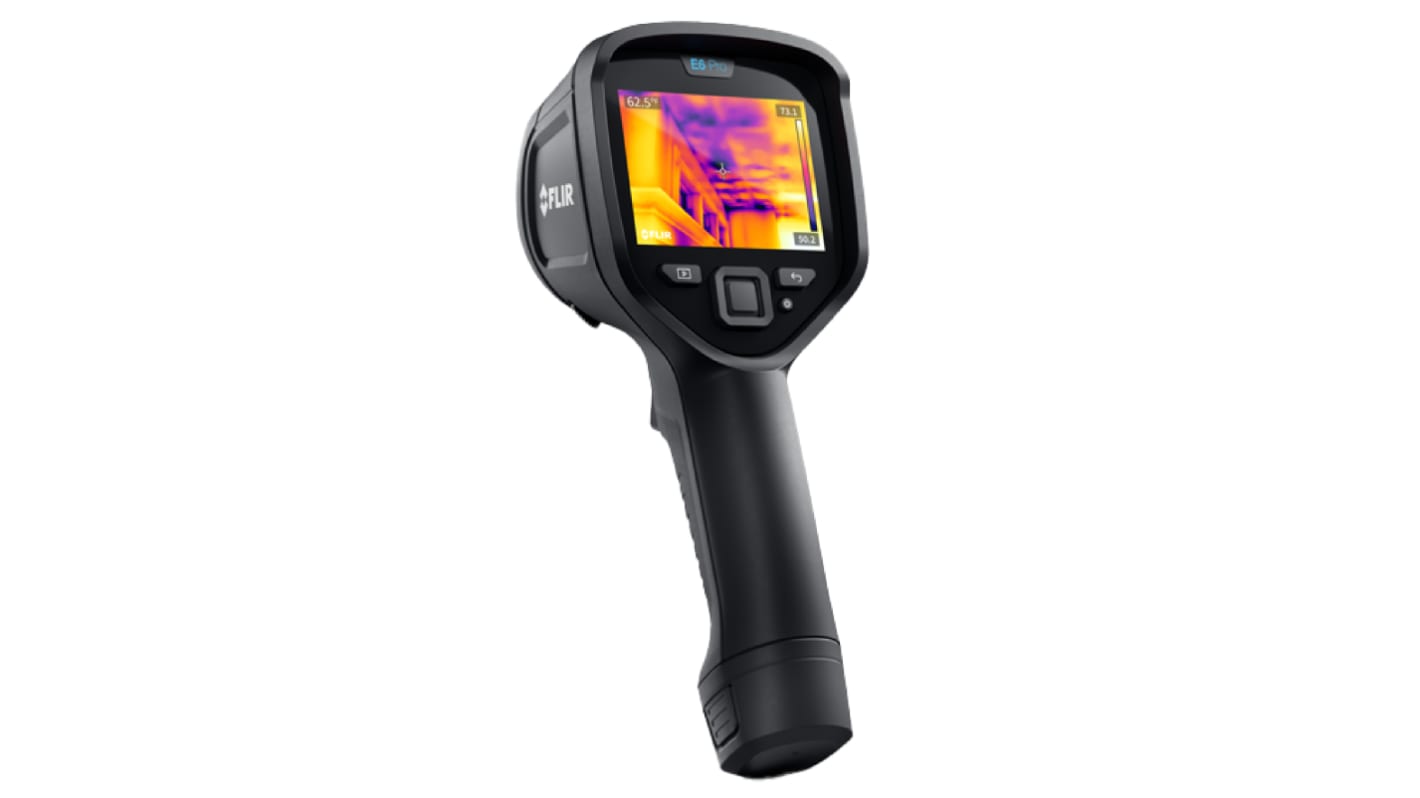 FLIR 带 WiFi 功能的热成像照相机, 可测- 20 → +550°C, 240 x 180像素探测器, 640 x 480像素屏幕, E6 Pro