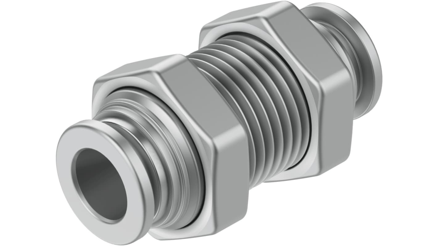 Festo NPQR 8085731 8-mm-Steckanschluss x 8-mm-Steckanschluss Steckfitting, Rohr-zu-Rohr