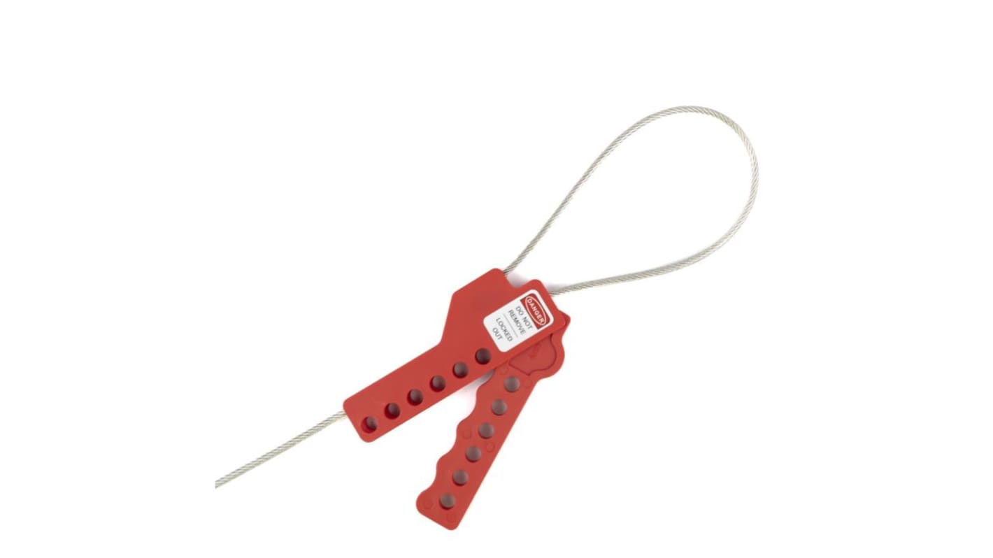 Spectrum Industrial Polyurethan Halter Typ Kabelsperre, Grau, Rot