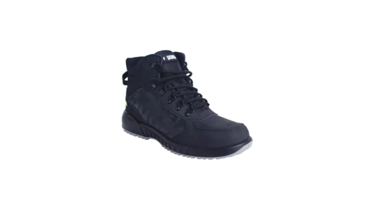 Coverguard 9PROH10 Black ESD Safe Aluminium Toe Capped Unisex Safety Shoe, UK 2, EU 35