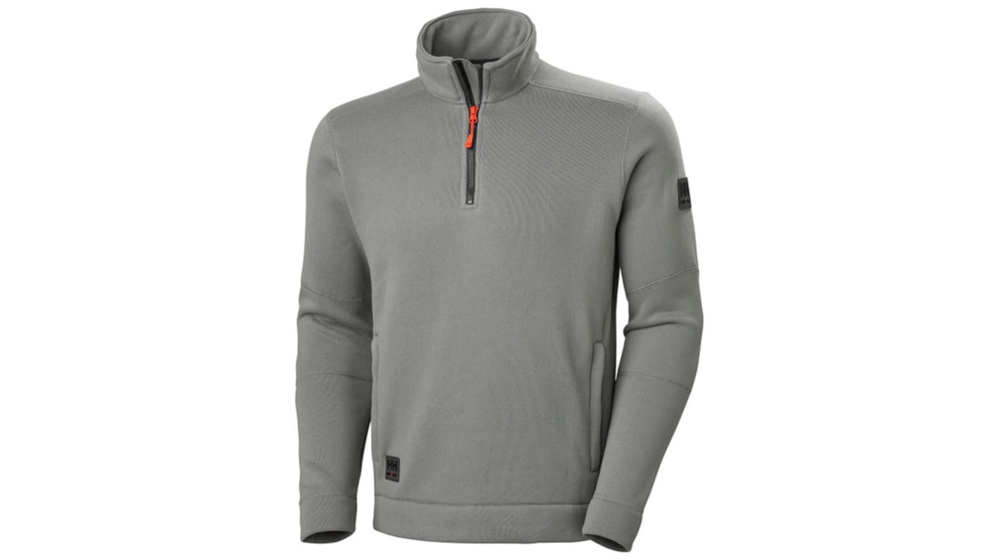 Helly Hansen 72251 Grey Polyester Men Fleece Jacket Triple Extra Large