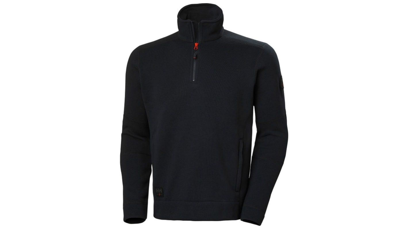 Helly Hansen 72251 Black Polyester Men Fleece Work Triple Extra Large