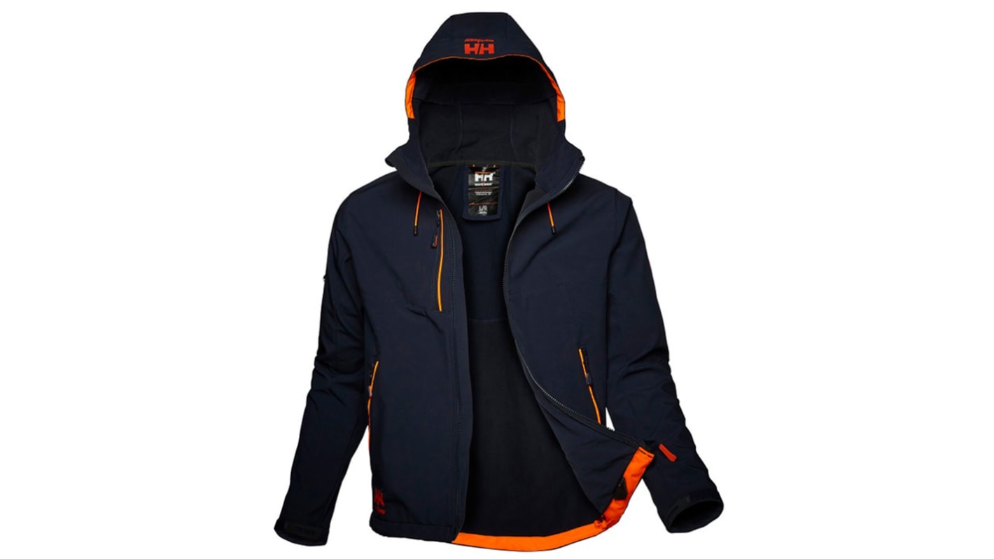 Helly Hansen Chelsea Evolution Navy, Breathable, Water Repellent Jacket Softshell Jacket, L