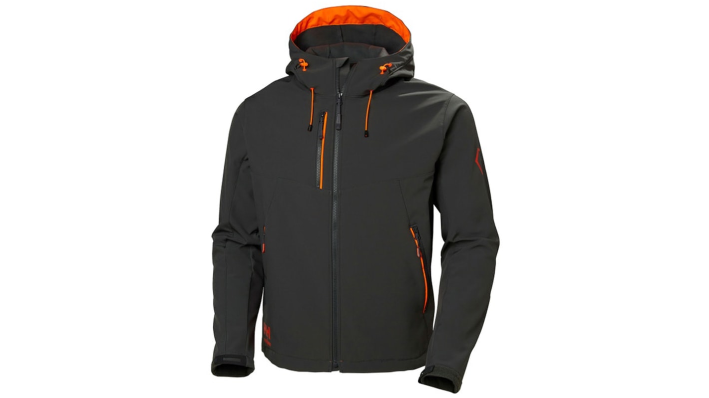 Chaqueta impermeable, Hombre, XS, Gris oscuro, Transpirable, Hidrófugo Chelsea Evolution